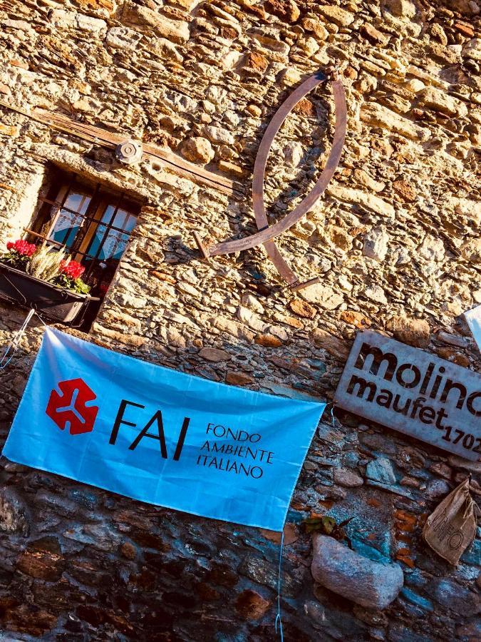 La Volta - Lake Como Heritage Home In Molino Maufet Watermill - Patio On The Garden Colico Εξωτερικό φωτογραφία