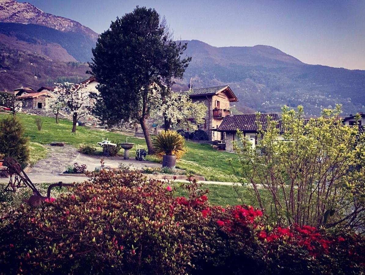 La Volta - Lake Como Heritage Home In Molino Maufet Watermill - Patio On The Garden Colico Εξωτερικό φωτογραφία