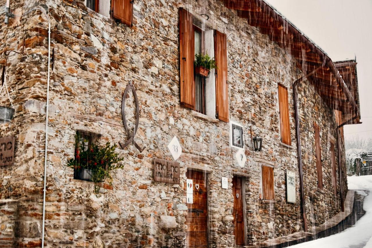 La Volta - Lake Como Heritage Home In Molino Maufet Watermill - Patio On The Garden Colico Εξωτερικό φωτογραφία