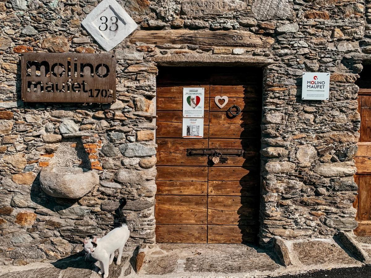 La Volta - Lake Como Heritage Home In Molino Maufet Watermill - Patio On The Garden Colico Εξωτερικό φωτογραφία