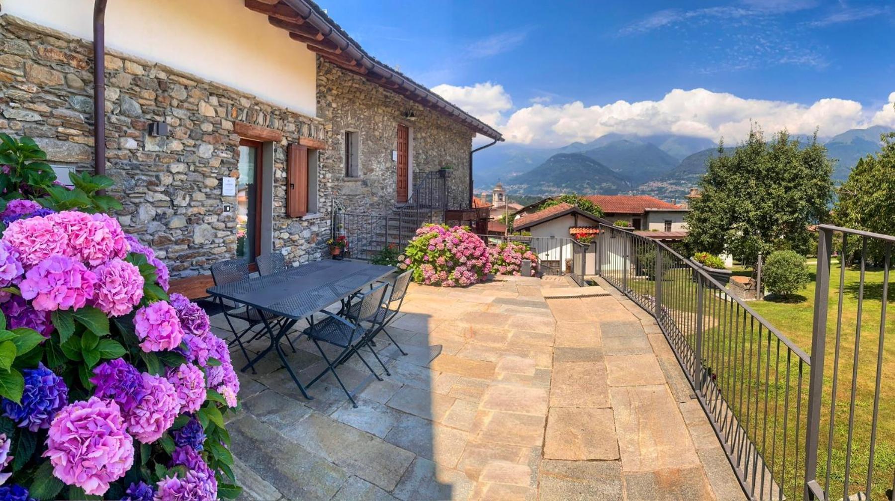 La Volta - Lake Como Heritage Home In Molino Maufet Watermill - Patio On The Garden Colico Εξωτερικό φωτογραφία